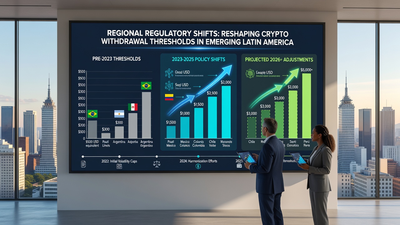 Digital interface showing cryptocurrency transaction logs and regulatory compliance dashboards used by Latin American betting platforms