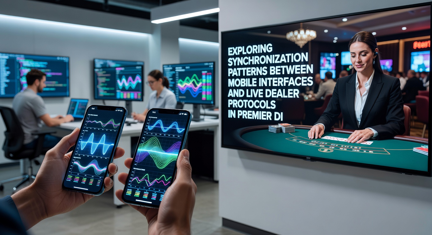 Close-up of live dealer protocol dashboard showing synchronized mobile session metrics and real-time data flows