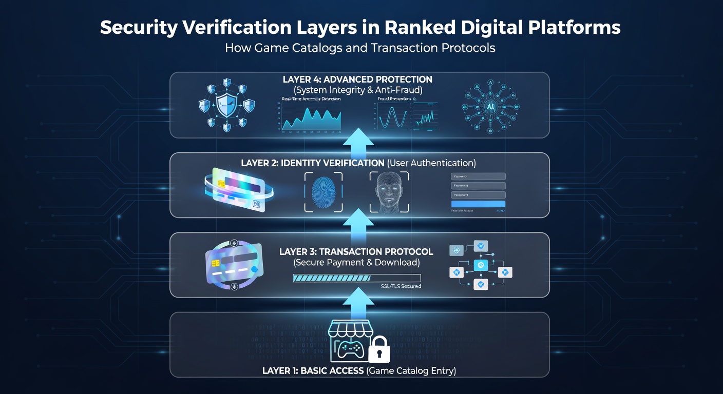 Flowchart illustrating how transaction protocols sync with verification layers for secure access on gaming platforms