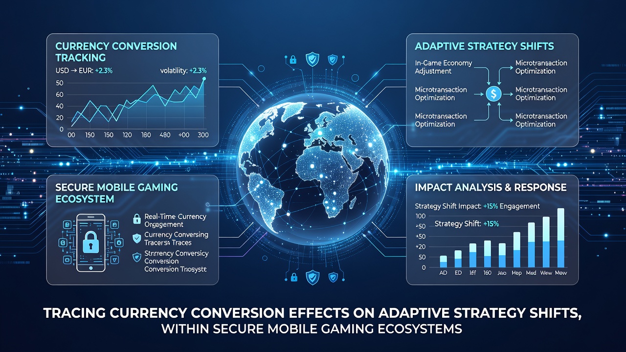 Secure backend dashboard illustrating real-time currency conversion analytics and adaptive strategy algorithms